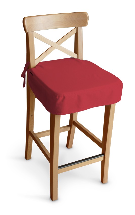 Dekoria Poťah na barovú stoličku Ingolf, červená, návlek na barovú stoličku Ingolf, Quadro, 136-19