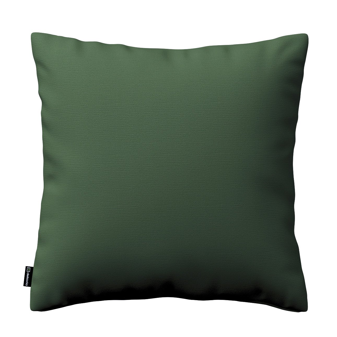 Dekoria Kinga - potah na polštář jednoduchý, Forest Green - zelená, 60 x 60 cm, Cotton Panama, 702-06