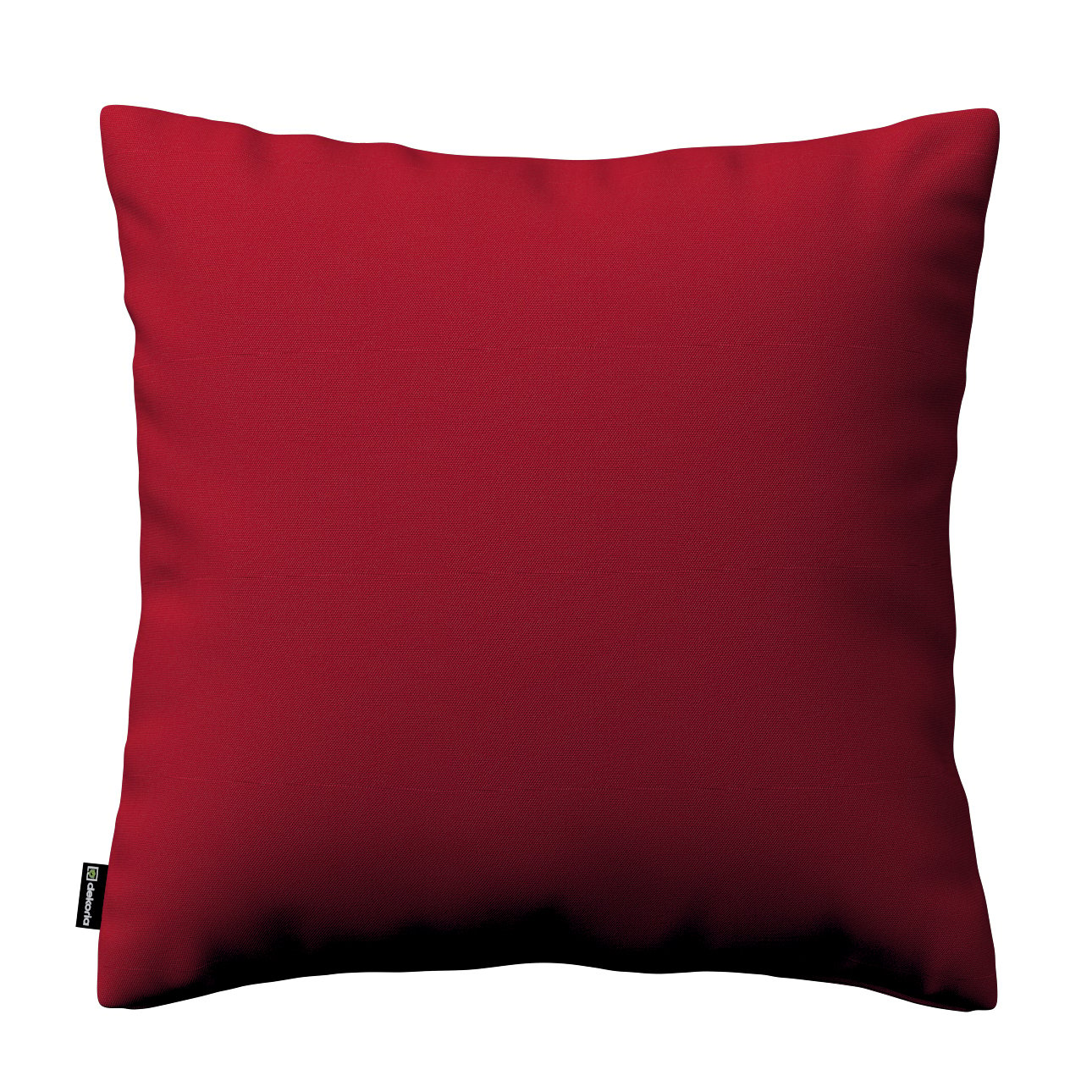 Dekoria Karin - jednoduchá obliečka, červená, 50 x 50 cm, Etna, 705-60