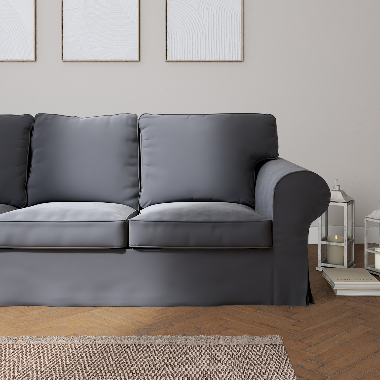 Ikea grey deals sofa 3 seater