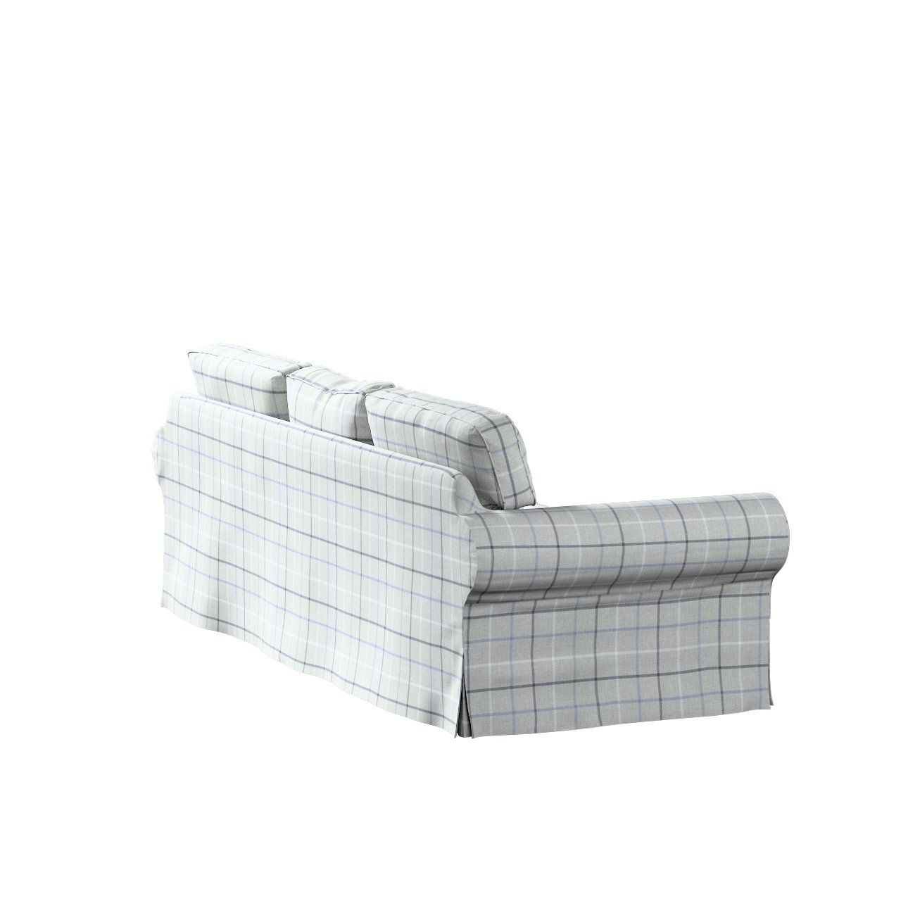 Ikea deals plaid couch