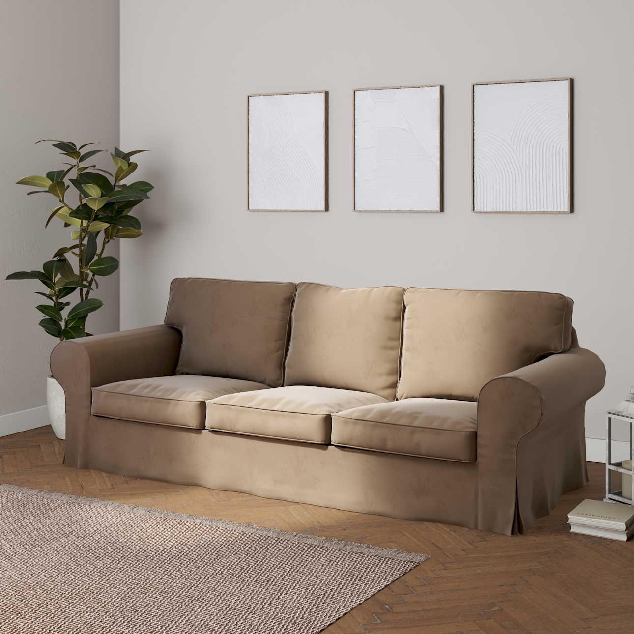 Ikea deals beige sofa