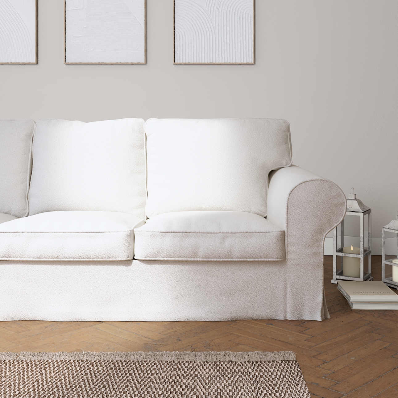 Ikea deals couch white