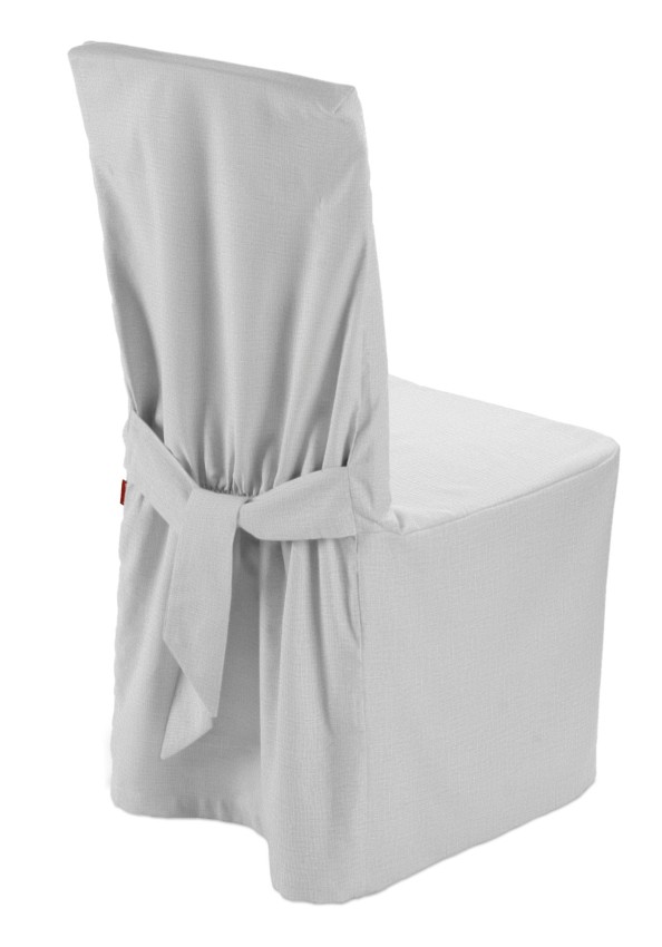 Dekoria Návlek na stoličku, biela, 45 x 94 cm, Linen, 392-04