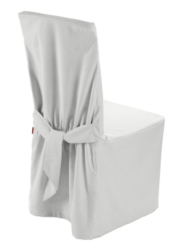 Dekoria Návlek na stoličku, biela, 45 x 94 cm, Loneta, 133-02