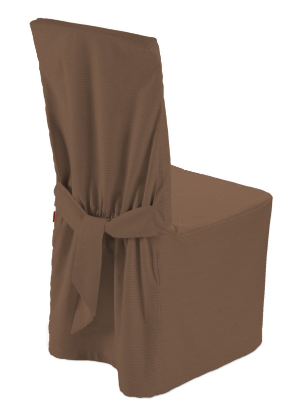 Dekoria Návlek na židli, hnědá, 45 x 94 cm, Loneta, 133-09