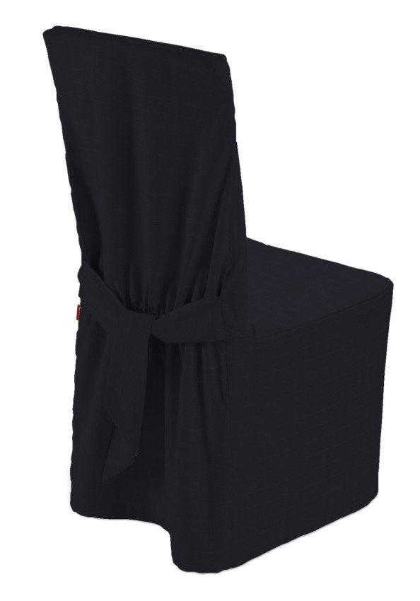 Dekoria Návlek na židli, černá, 45 x 94 cm, Loneta, 133-06