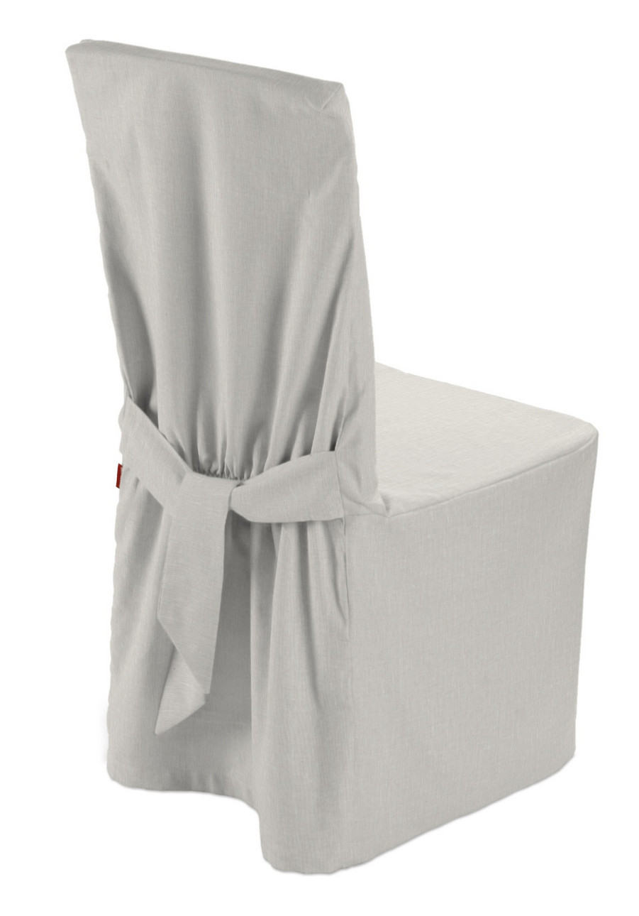 Dekoria Návlek na stoličku, teplá biela, 45 x 94 cm, Linen, 159-06