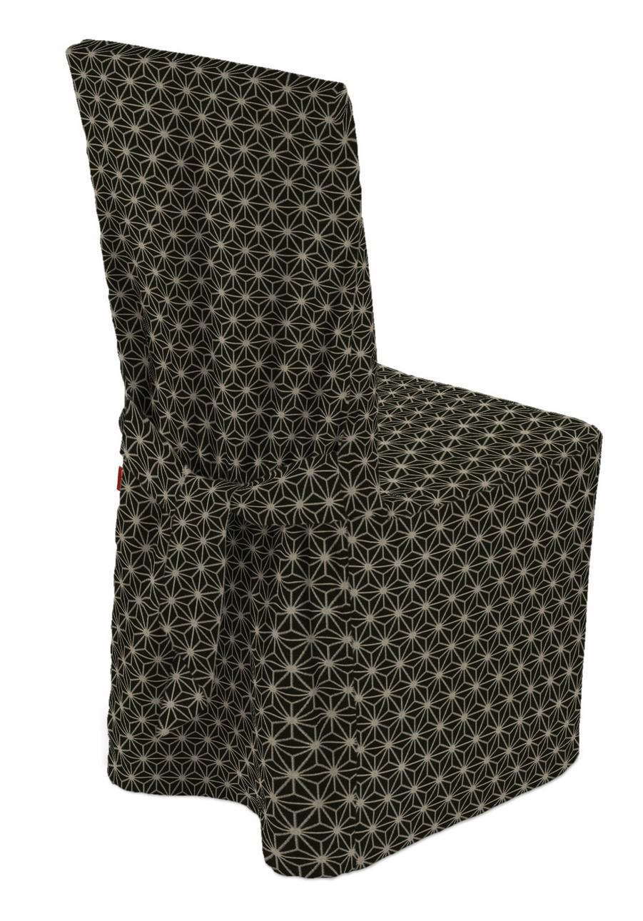 Dekoria Návlek na stoličku, čierno-biela, 45 x 94 cm, Výpredaj, 142-56