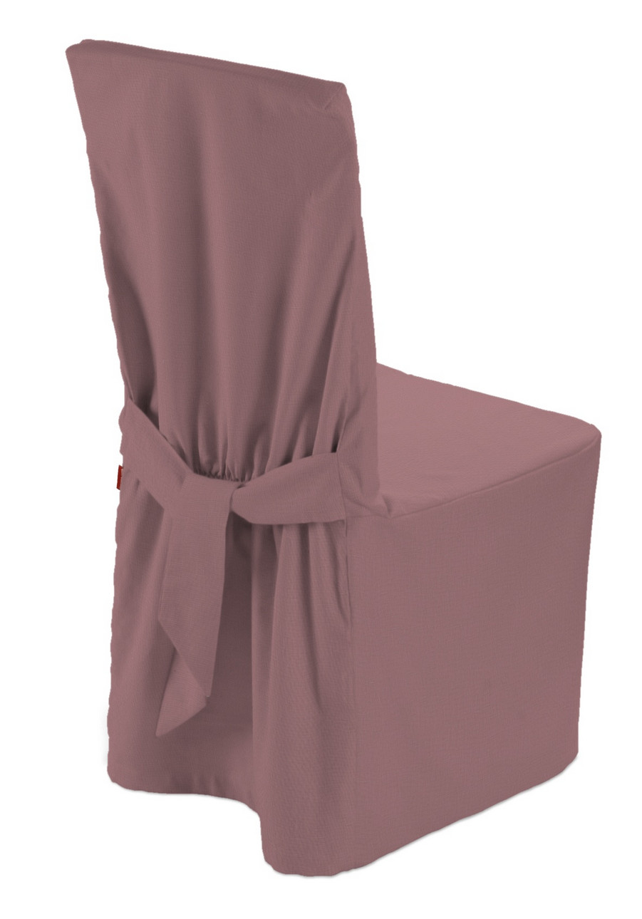 Dekoria Návlek na stoličku, ružová matná, 45 x 94 cm, Linen, 159-12