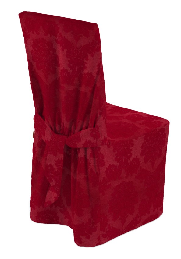 Dekoria Návlek na stoličku, bordová tkanina s vytkaným ornamentom , 45 x 94 cm, Damasco, 613-13