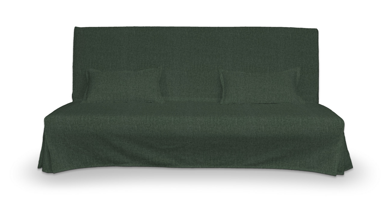 Dekoria Potah na pohovku Beddinge a 2 potahy na polštáře - jednoduché bez prošití, lesní zelená, sofa Beddinge, City, 704-81