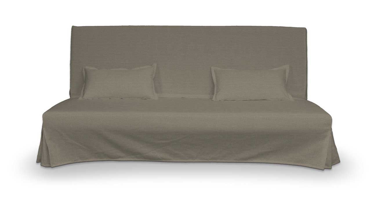 Dekoria Potah na pohovku Beddinge a 2 potahy na polštáře - jednoduché bez prošití, béžovo-šedý melanž, sofa Beddinge, Living II, 161-07