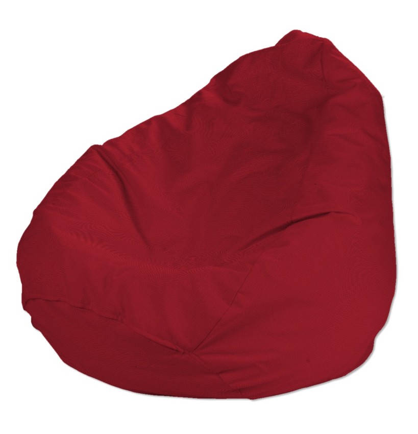 Dekoria Sedací vak + výplň, červená, Ø60 x 105 cm, Etna, 705-60