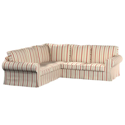 Pokrowiec na sofę narożną Ektorp 240/136 x 82 x 73 cm w kolekcji Avinon, tkanina: 129-15