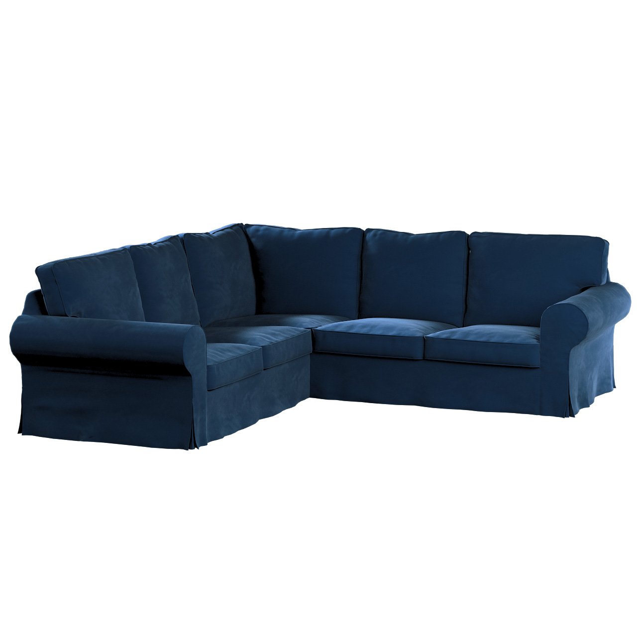 Ikea navy on sale blue sofa