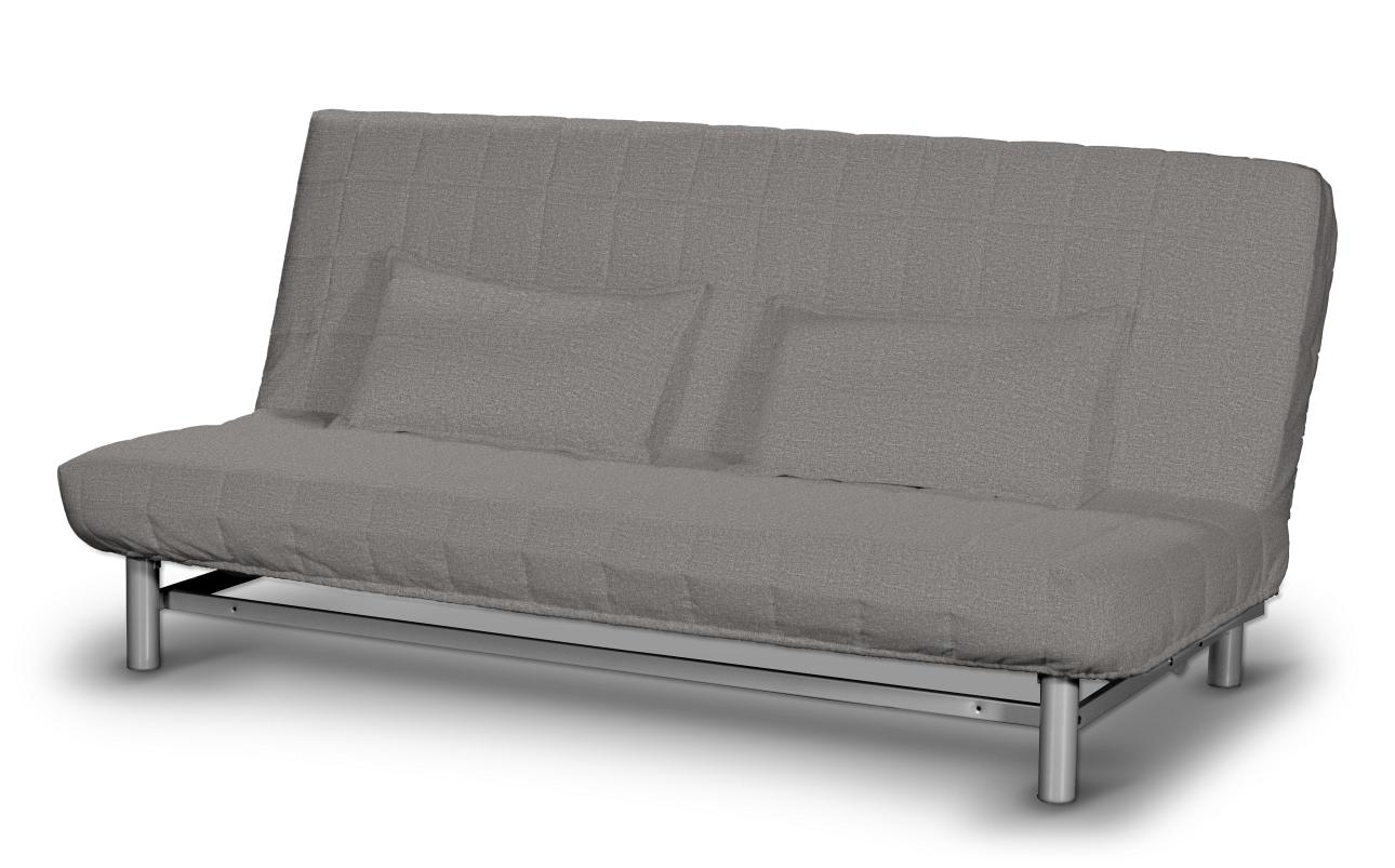 Dekoria Potah na pohovku IKEA Beddinge krátký, šedá, potah na pohovku + 2 polštáře, Edinburgh, 115-81