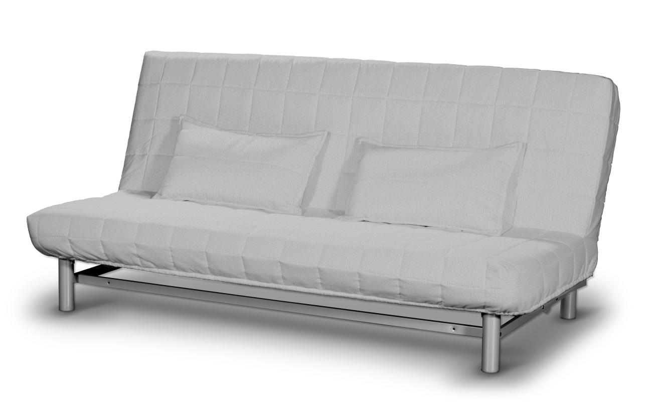 Dekoria Potah na pohovku IKEA Beddinge krátký, šedá, potah na pohovku + 2 polštáře, Chenille, 702-23