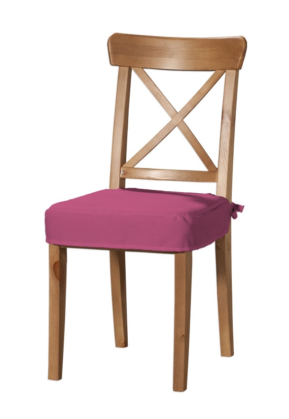 Dekoria Sedák na stoličku Ingolf, ružová, návlek na stoličku Inglof, Loneta, 133-60