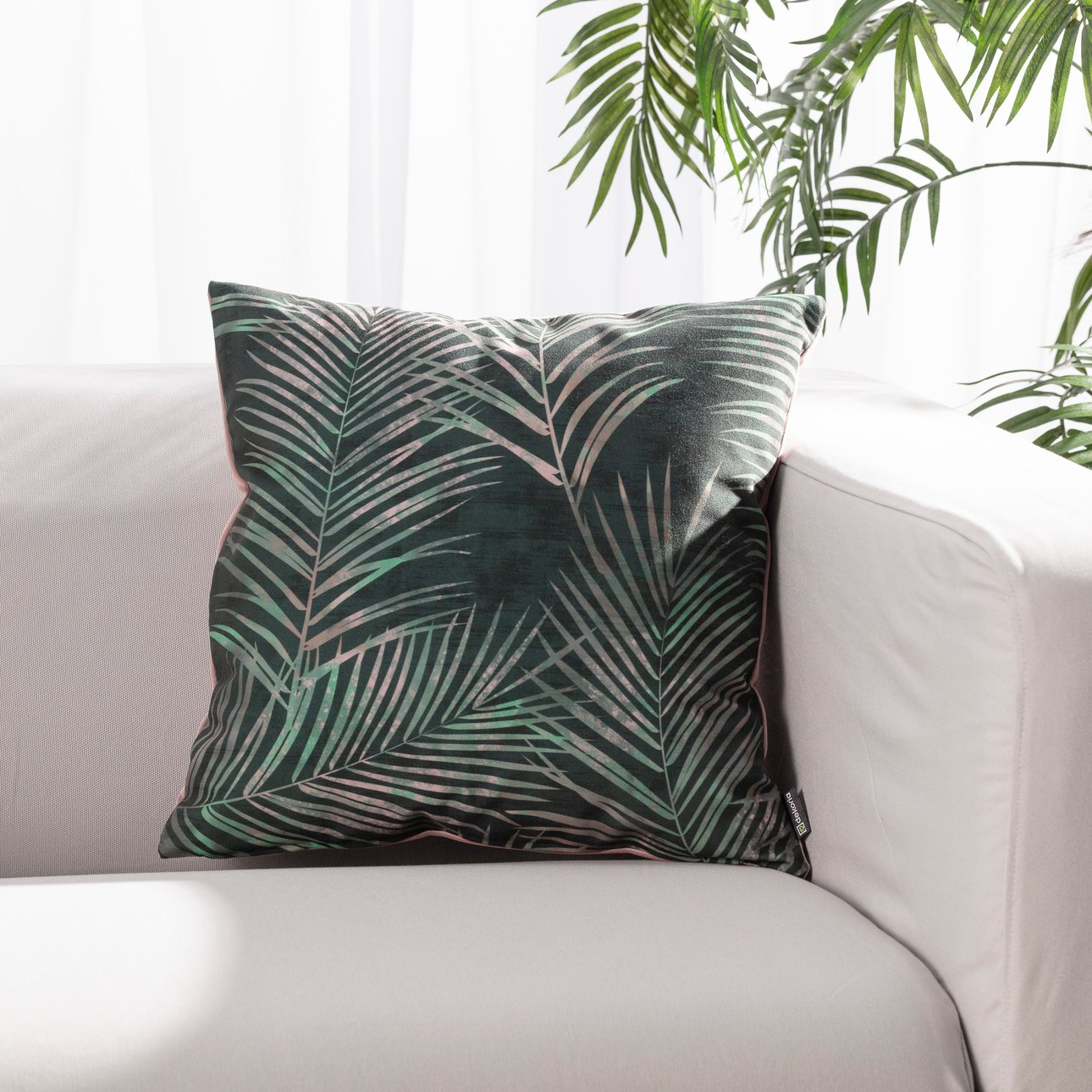 Palm leaf cushion outlet covers