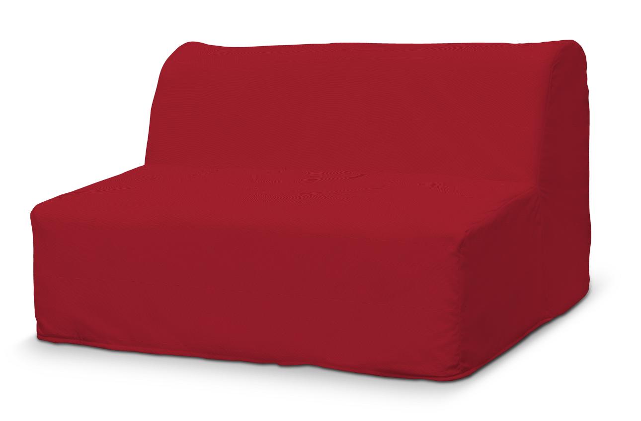 Dekoria Poťah na sedačku Lycksele, jednoduchý, červená, Poťah na sedačku Lycksele, Etna, 705-60