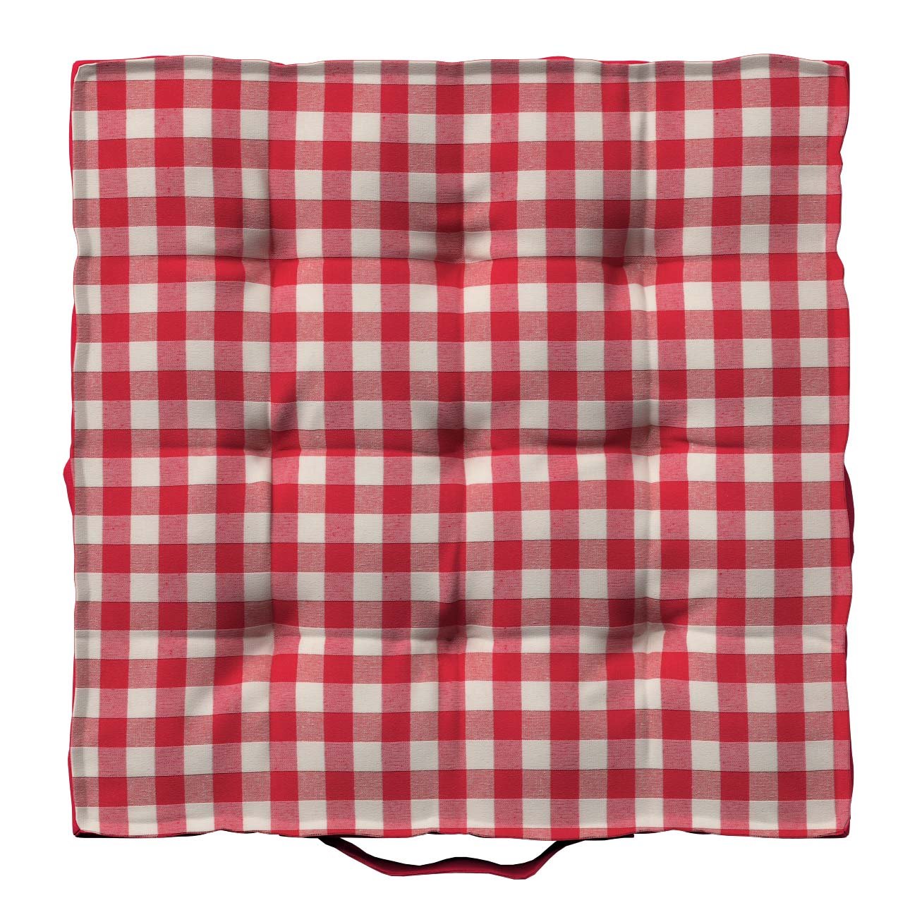 Red gingham seat discount pads