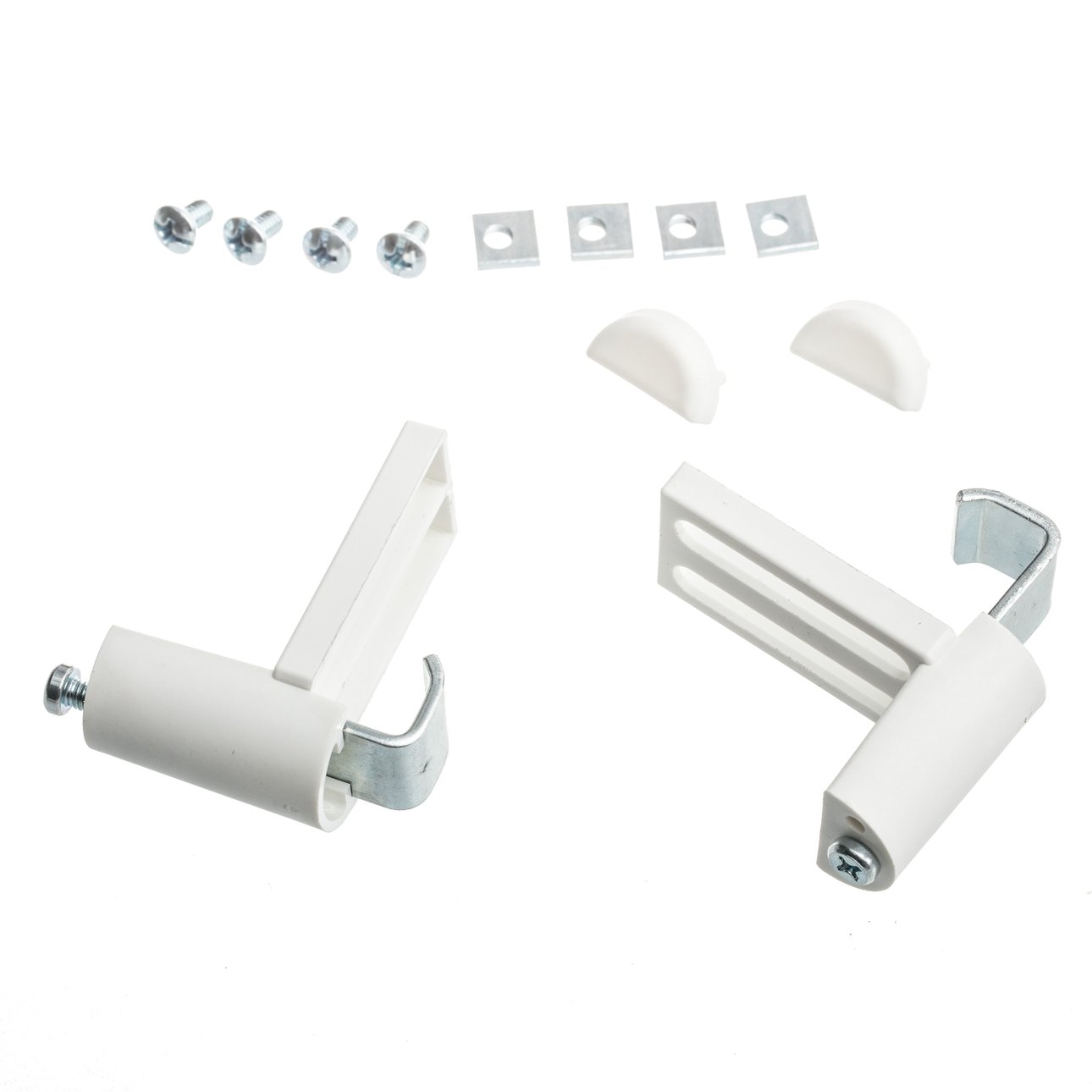 Window Frame Blind Fittings 2 pieces per set, 4 x 6 cm (1,5 x 2,5