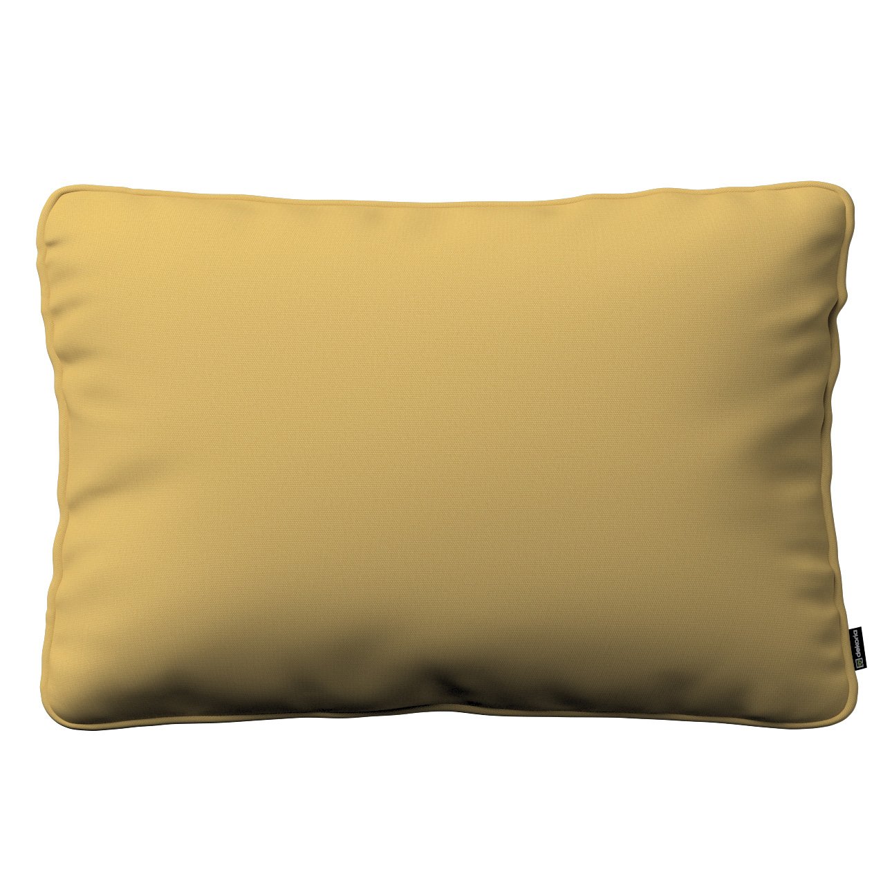 E-shop Dekoria Gabika so šnúrkou, obliečka 60x40cm, matná žltá, 60 x 40 cm, Cotton Panama, 702-41