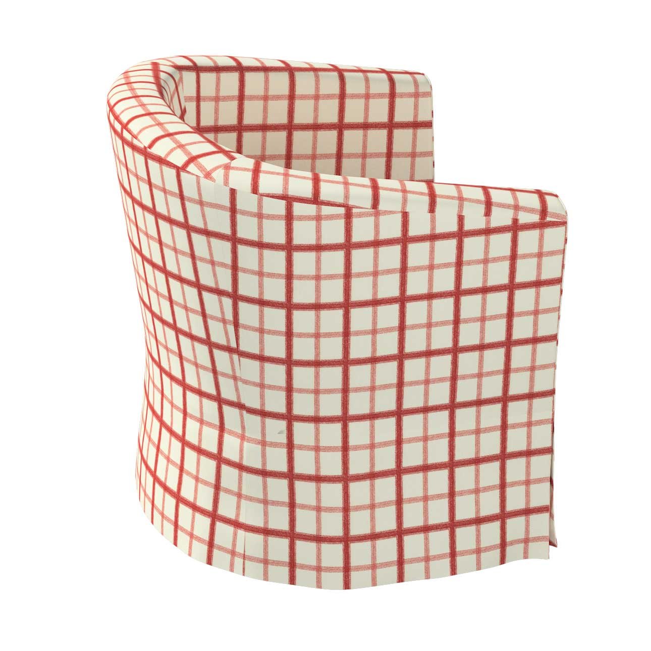 Bezug für Ektorp Tullsta Sessel, rotcreme, 13115, 79cm x 69cm x 78cm Dekoria.de