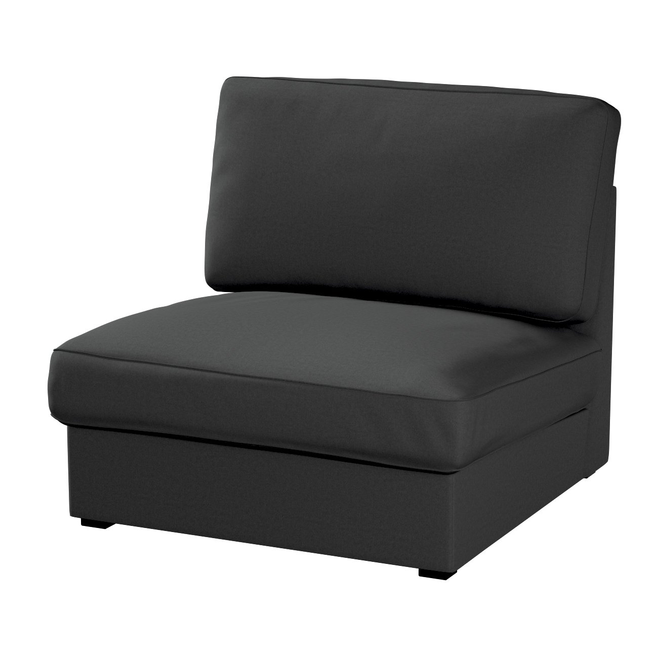 Bezug für Kivik Sessel nicht ausklappbar, schwarz, Bezug für Sessel Kivik, günstig online kaufen