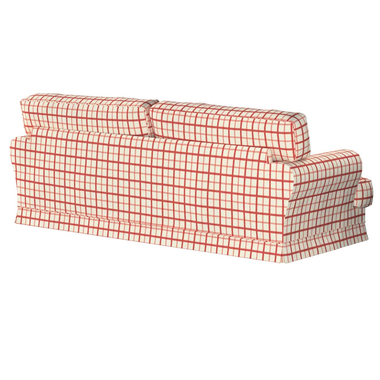 Red plaid sofa deals broyhill