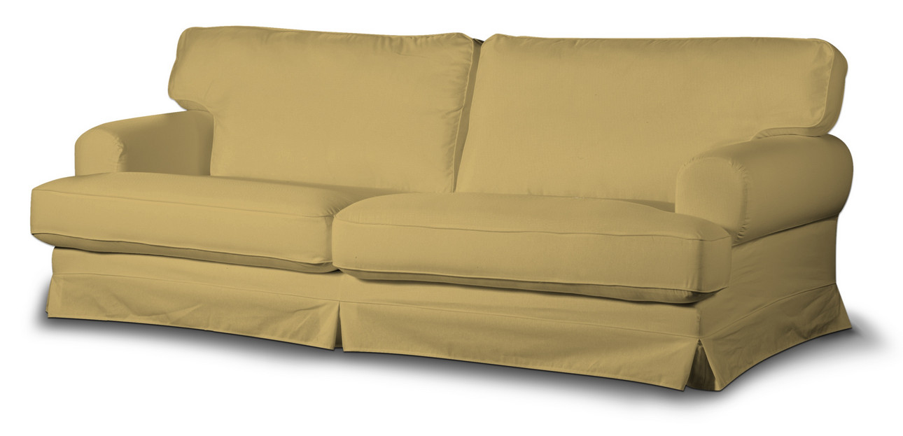 Dekoria Poťah na sedačku Ekeskog (nerozkladacia), matná žltá, Poťah na sedačku Ekeskog (nerozkladacia), Cotton Panama, 702-41