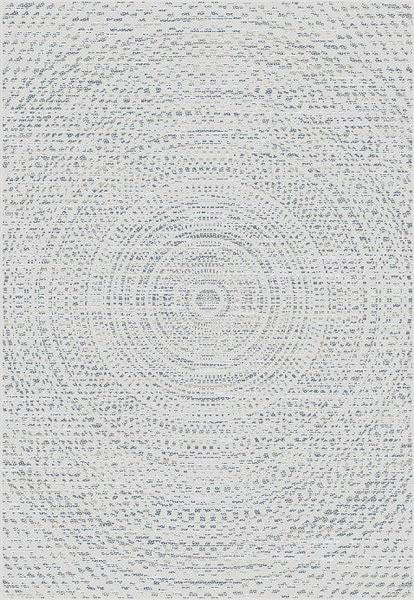 E-shop Dekoria Koberec Breeze Circles wool/cliff grey 200x290cm, 200 x 290 cm