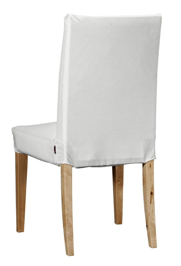 Dekoria Návlek na stoličku Henriksdal (krátky), biela, návlek na stoličku Henriksdal - krátky, Loneta, 133-02