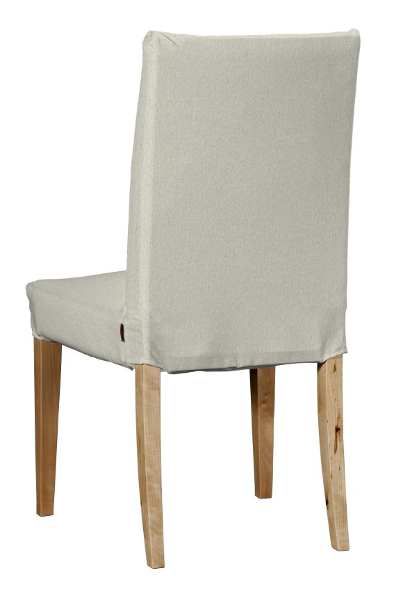 Dekoria Návlek na stoličku Henriksdal (krátky), svetlo šedá melanž, návlek na stoličku Henriksdal - krátky, Loneta, 133-65