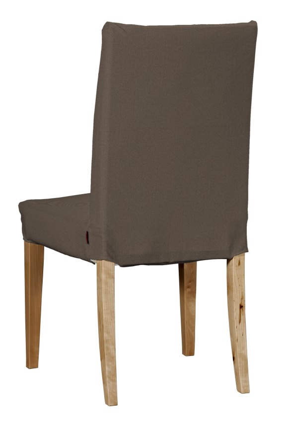 Dekoria Potah na židli IKEA Henriksdal, krátký, hnědá, židle Henriksdal, Etna, 705-08