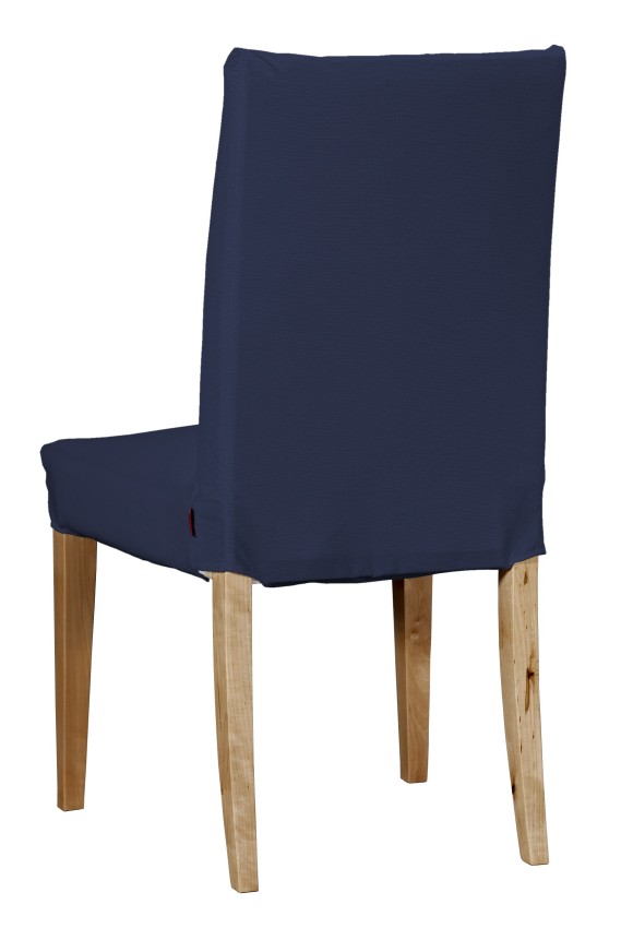 Dekoria Potah na židli IKEA Henriksdal, krátký, tmavě modrá, židle Henriksdal, Quadro, 136-04