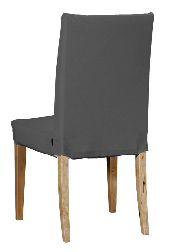 Dekoria Potah na židli IKEA Henriksdal, krátký, šedá, židle Henriksdal, Quadro, 136-14