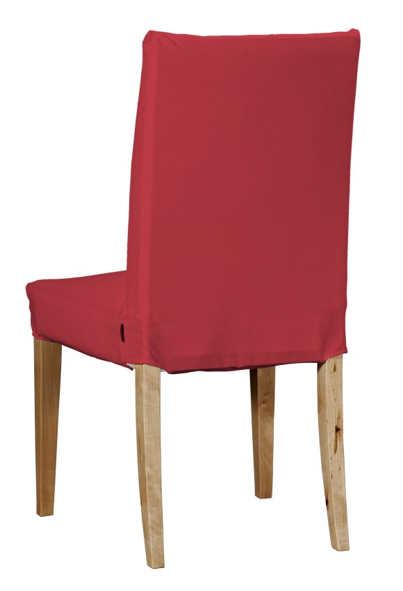 Dekoria Potah na židli IKEA Henriksdal, krátký, červená, židle Henriksdal, Quadro, 136-19