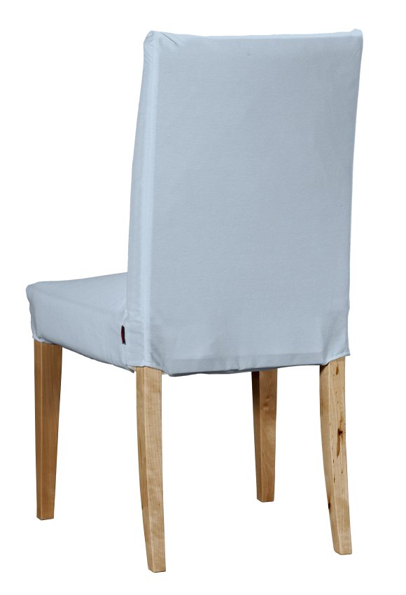 Dekoria Návlek na stoličku Henriksdal (krátky), pastelovo modrá, návlek na stoličku Henriksdal - krátky, Loneta, 133-35