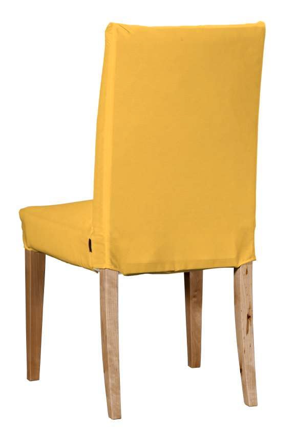 Dekoria Potah na židli IKEA Henriksdal, krátký, slunečně žlutá, židle Henriksdal, Loneta, 133-40