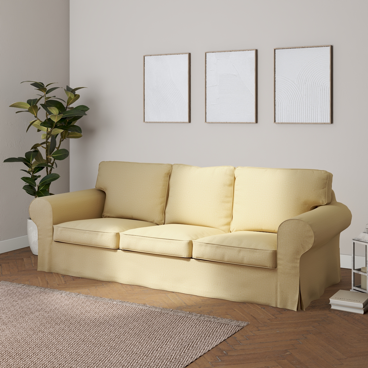 Ikea cream deals sofa