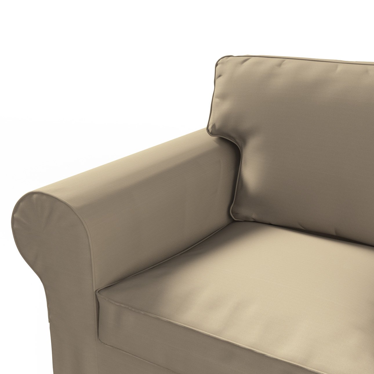 Ektorp 2seater sofa cover, grey/brown, 70228, 173 x 83 x 73 cm Dekoria.co.uk