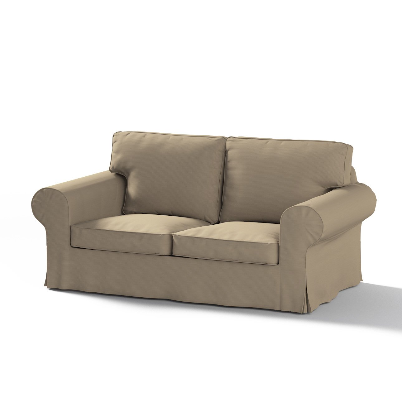 Ektorp 2seater sofa cover, grey/brown, 70228, 173 x 83 x 73 cm Dekoria.co.uk