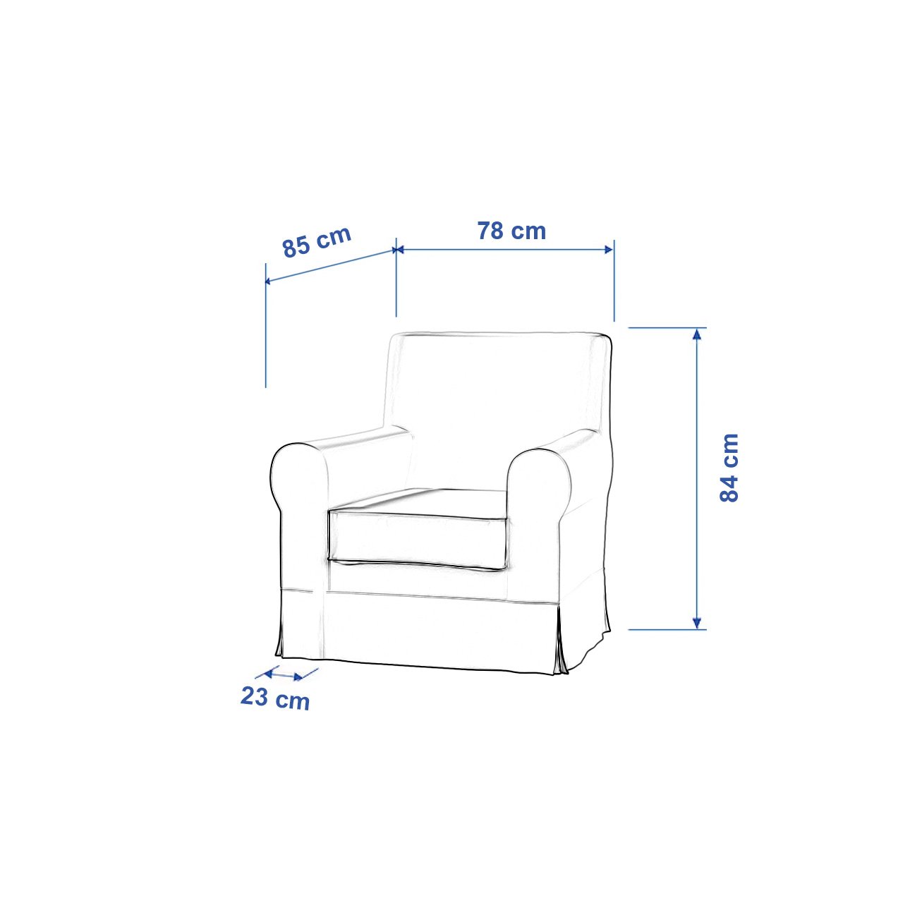 Ektorp armchair dimensions new arrivals