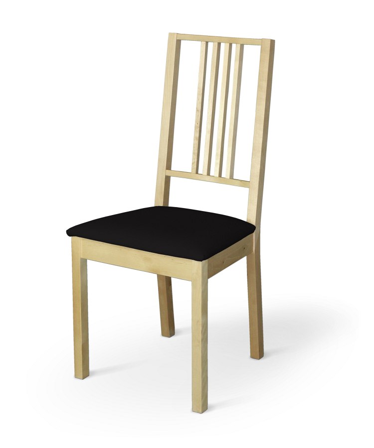 Dekoria Potah na sedák židle Börje, Black - černá, potah sedák židle Börje, Cotton Panama, 702-09