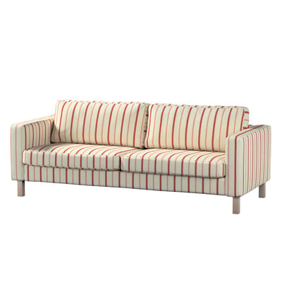Pokrowiec na sofę Karlstad 3-osobową nierozkładaną, krótki 204 x 89 x 64 cm w kolekcji Avinon, tkanina: 129-15