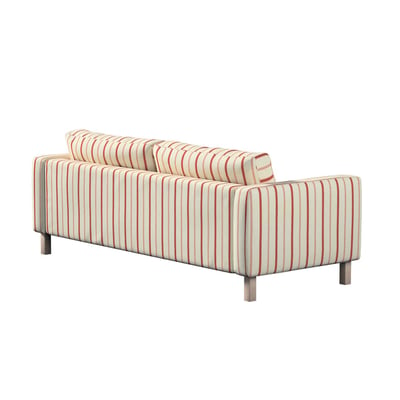 Pokrowiec na sofę Karlstad 3-osobową nierozkładaną, krótki 204 x 89 x 64 cm w kolekcji Avinon, tkanina: 129-15