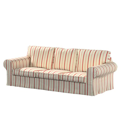 Pokrowiec na sofę Ektorp 3-osobową, rozkładaną, PIXBO 222 x 98 x 76 cm w kolekcji Avinon, tkanina: 129-15