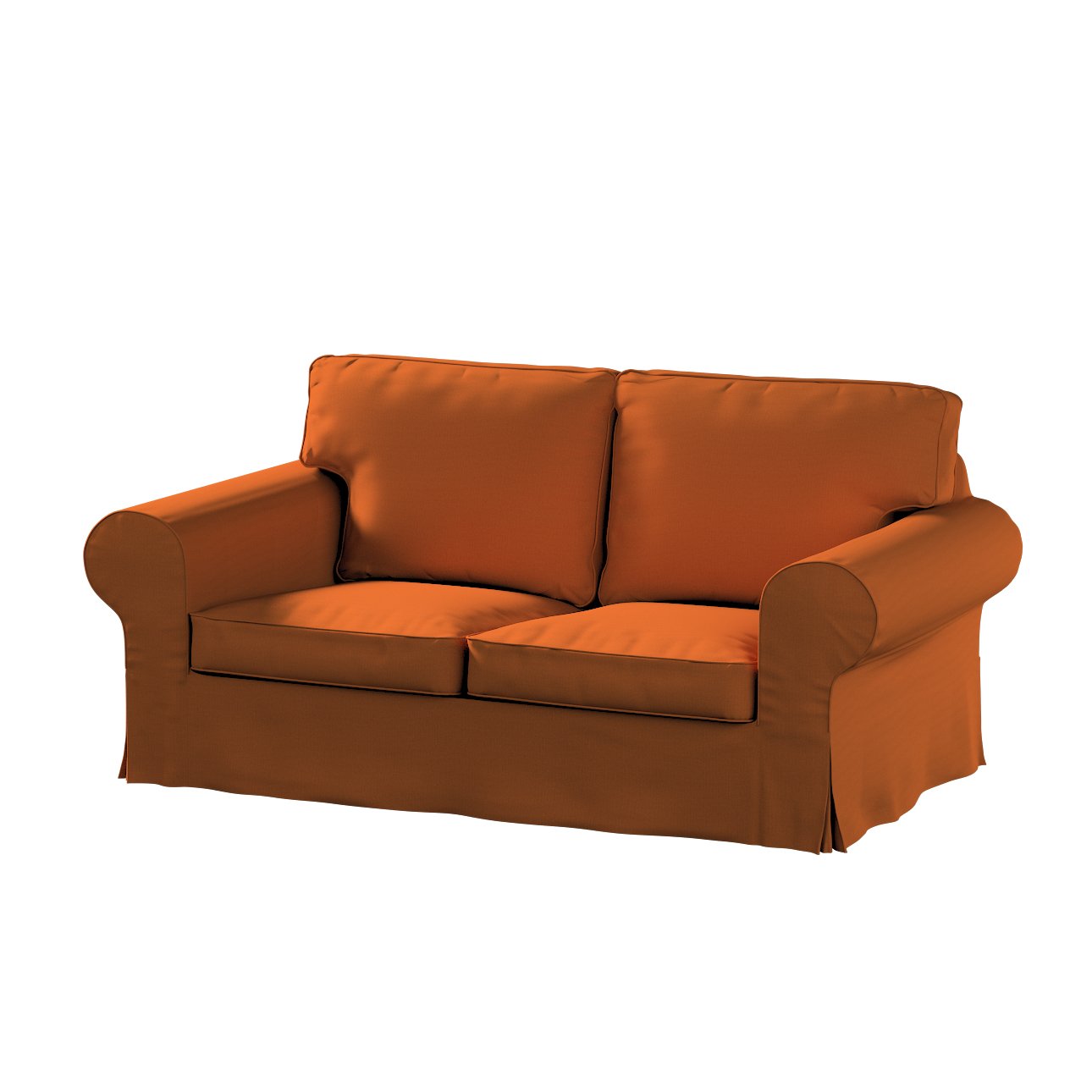 Ikea burnt orange deals sofa